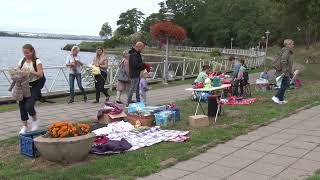 PUNKTum Kinderflohmarkt an der Uferpromenade in Seeburg [upl. by Eiffub]