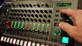 Roland TR8s Tutorial Sample Import [upl. by Ecnal]