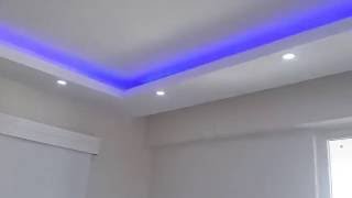 ALÇIPAN TAVAN GİZLİ LED ve LED SPOT AYDINLATMA KOCAELİ [upl. by Aerua996]