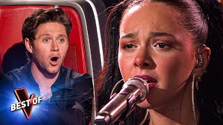 Stunning FEMALE VOICES in the Blind Auditions of The Voice  Top 10 [upl. by Weiler805]