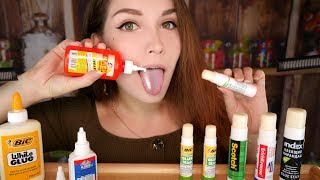 АСМР Итинг 🍼 КЛЕЙ🥄 ASMR Edible GLUE PRANK No Talking🥛 [upl. by Melville]