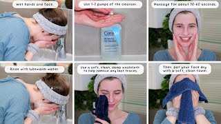 How to use CeraVe Renewing SA Cleanser [upl. by Lombard]