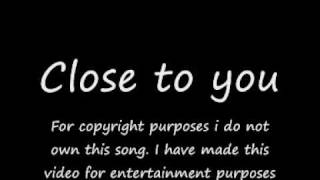 Close to you  Sam Milby with lyrics [upl. by Ahsina]