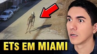 URGENTE ALIENÍGENAS FLAGRADOS EM MIAMI  O Que Está por Trás dos ETs em Miami [upl. by Duwalt]