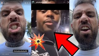 O Block Shoebox Baby Responds to Adam 22 quotDont Play with Mequot [upl. by Namas]