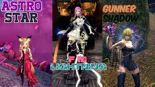 Blade and Soul  Astromancer VS Fm vs Gunner on DPS [upl. by Hgielrebma76]