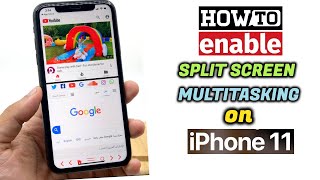 How to enable Split Screen on iPhone 11 [upl. by Mulford547]