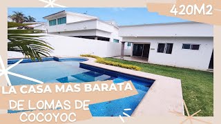 ✅¿QUIERES CONOCER LA CASA MAS BARATA DE LOMAS DE COCOYOC 🏵️ [upl. by Chuu]