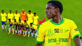 17Year Old Siyabonga Mabena First SUNDOWNS PRESEASON GAME Siyabonga Mabena Vs SV Sandhausen [upl. by Andras]