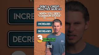 Debit amp Credit Practice Quiz 3 [upl. by Sinnelg]