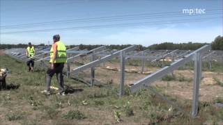 Photovoltaik Wie eine 5 MW Freilandanlage ensteht [upl. by Valentine]