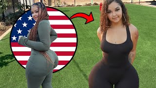 Meet The Curviest Zakeya from USA  Curvy Plus Size Model  Fashion Nova Curve  Curvy Women [upl. by Kcoj]