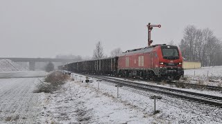 Im Schneetreiben bei Weidenbach [upl. by Matthaus]