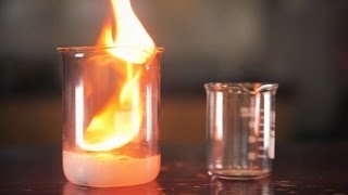 Ethyne and flying food cans – calcium carbide acetylene and combustion [upl. by Yadrahs]