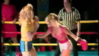 Dixie Godiva from GLOW vs Wendy Melinda Armstrong Wrestling Vs Boxing Match [upl. by Kelli466]