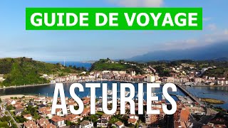 Asturies Espagne  Ville de Gijón Oviedo Ribadesella  Drone vidéo 4k  Asturies que voir [upl. by Ennazus]