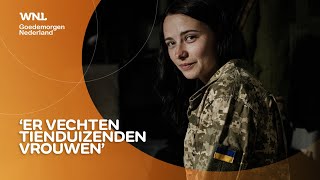 Defensie zamelt spullen in voor strijdende Oekraïense vrouwen ‘Vechten met te grote handschoenen’ [upl. by Eidlog]