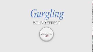 Gurgling  Sound Effects  Water Sounds [upl. by Maltz]