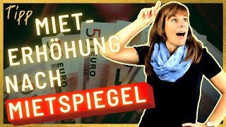 SchrittfürSchrittANLEITUNG Mieterhöhung Mietspiegel auf ortsübliche Vergleichsmiete 📈🤓 [upl. by Hayse267]