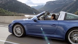 ► 2015 Porsche 911 Targa  DRIVING [upl. by Edrei]