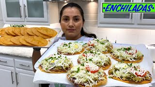 Enchiladas salvadoreñas de pollo  🍗🐔👌🏻 El MEJOR tutorial fácil y rápido [upl. by Krefetz458]