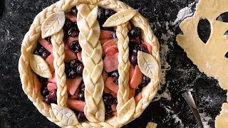 Apple Cherry Pie Recipe  Episode 136 [upl. by Cohbert]