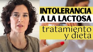 INTOLERANCIA A LA LACTOSA  Síntomas tratamiento y dieta para la intolerancia a la lactosa [upl. by Droflim]