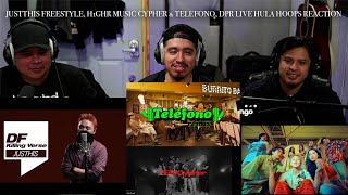 JUSTTHIS FREESTYLE H1GHR MUSIC CYPHER amp TELEFONO DPR LIVE HULA HOOPS REACTION [upl. by Jamesy]