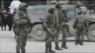 Russian Forces Officially Enter the Crimea Region of Ukraine [upl. by Cohlier372]