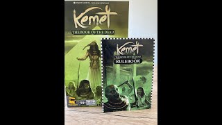 Kemet The Book of the Dead expansion Matagot Дополнение Кемет Книга мёртвых Matagot [upl. by Nedlog]