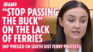 FERRY FIASCO SNP told to Stop passing the buck on ferry disruption [upl. by Mosira523]