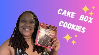 Cake Box Cookies Triple Chocolate Fudge tutorial [upl. by Nonaihr27]