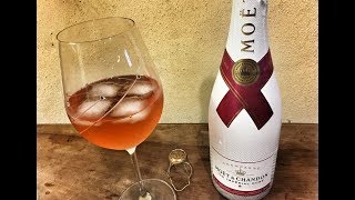 Pink Champagne on Ice… the Perfect Summer Drink Moët Chandon Ice Imperial Rosé [upl. by Assina]