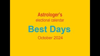 Best Days in Oct2024 [upl. by Gnaig]