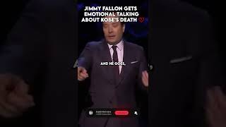 Jimmy Fallon Gets EMOTIONAL Talking About Kobe Bryants DEATH💔 Part 3 shorts kobebryant nba [upl. by Pirzada]