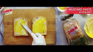 Smoked Salmon Sandwich  Dawn Bread  Recipe Video [upl. by Damiano]