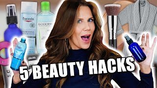 Top 5 Life Changing Beauty Hacks [upl. by Eimmelc]