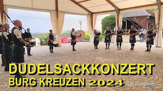 DUDELSACKKONZERT  BURG KREUZEN  2024 [upl. by Matronna217]