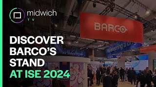 Unveiling the Barco stand at ISE 2024 [upl. by Ainna]