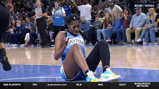 🤐 Angel Reese TAKEN DOWN By The NECK Alyssa Thomas EJECTED With FLAGRANT 2  Chicago Sky vs Sun [upl. by Wakerly]