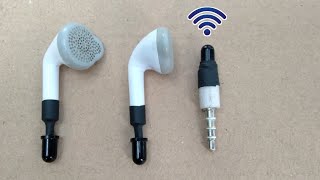 How to make Wireless Earphone at Home [upl. by Aleron580]