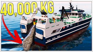 Earning 400000 In One Fishing Net  New Trawler Fishing Boat  Fishing North Atlantic [upl. by Lemuel]