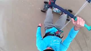 tuto pour débuter le kite mountainboard [upl. by Silvestro]