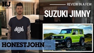 Car review in a few  2019 Suzuki Jimny  bafflingly brilliant [upl. by Eimmot]