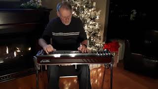 CHESTNUTS ROASTING ON AN OPEN FIREThe Christmas songINSTRUMENTAL on Pedal Steel Guitar [upl. by Loy]