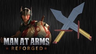 Thors Dual Swords  Thor Ragnarok  MAN AT ARMS REFORGED [upl. by Balliol186]