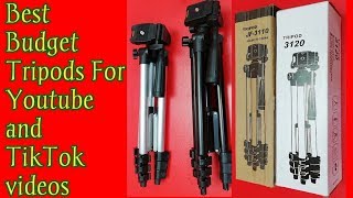 3110 and 3120 Best Budget Tripods UnboxingGiveaway [upl. by Hunley436]