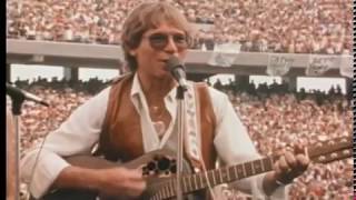 John Denver at Mountaineer Field [upl. by Danzig229]