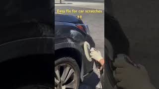 Super easy fix for car scratches usa bihar car scratches [upl. by Muffin]