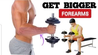 5 Best Exercises For Bigger Forearms forearmsforearmworkout [upl. by Aridatha]